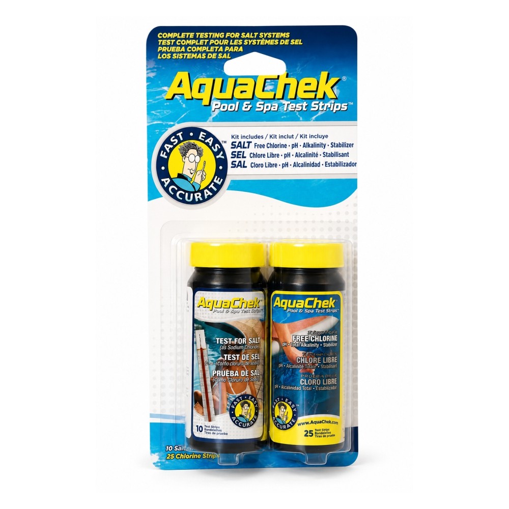 Tiras Analíticas Kit Sistema de Sal AquaChek