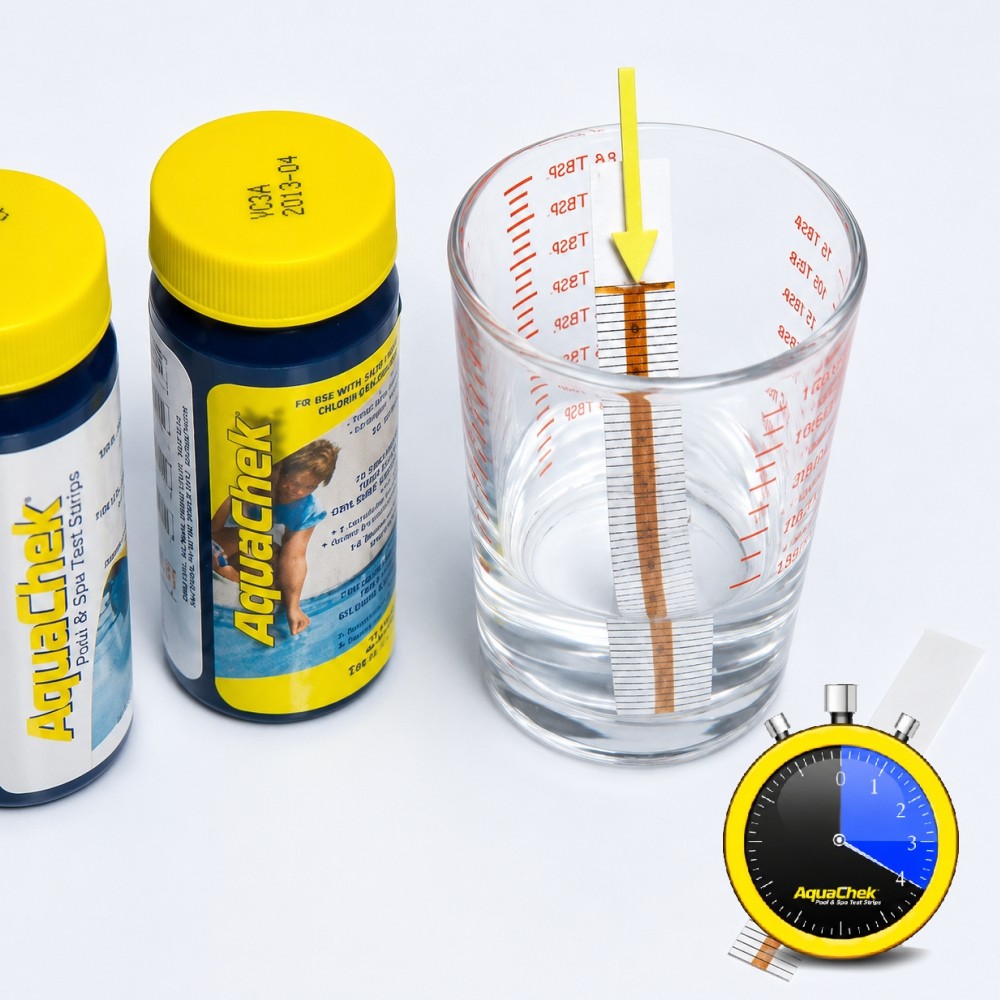 Tiras Analíticas Kit Sistema de Sal AquaChek