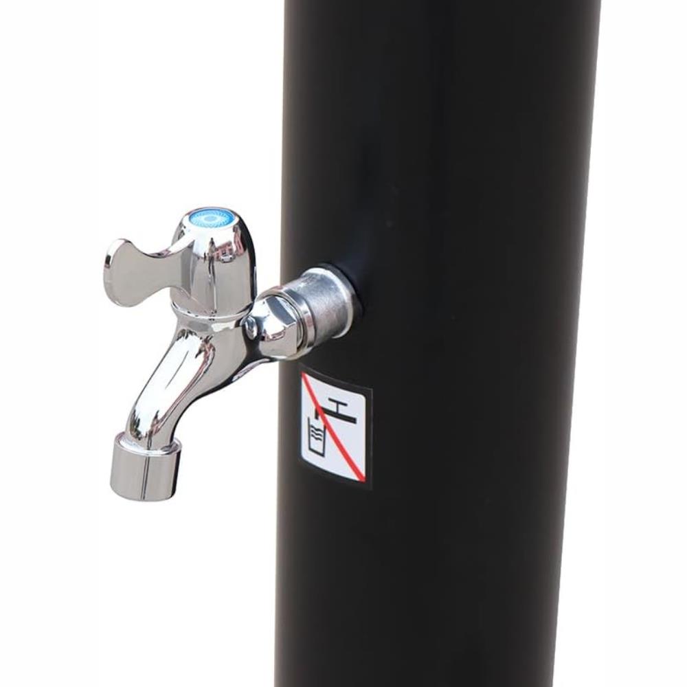 Chuveiro Solar Superpool com Lava-Pés e Duche de Mão 20L