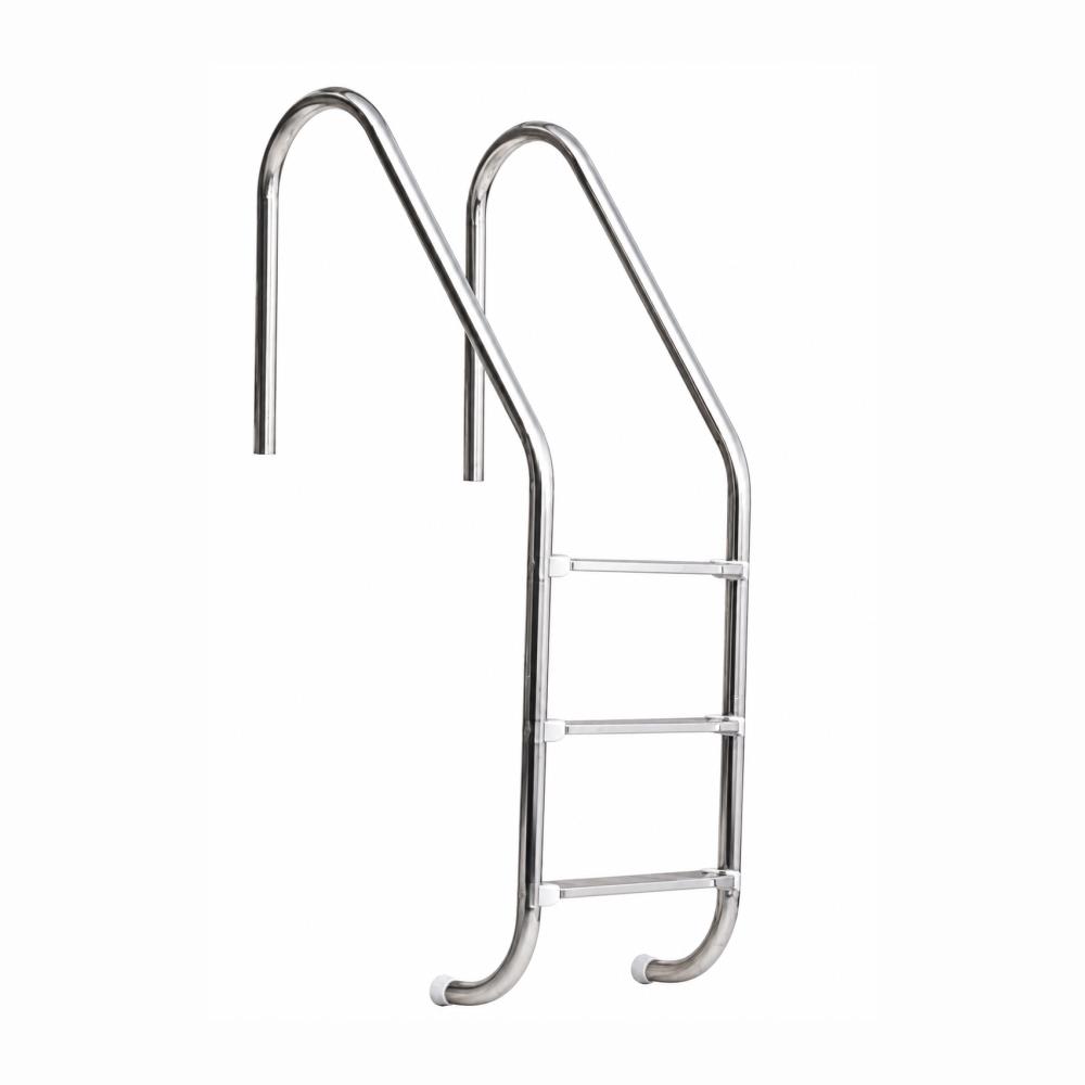 Escada Standard Inox AISI 316 3 Degraus