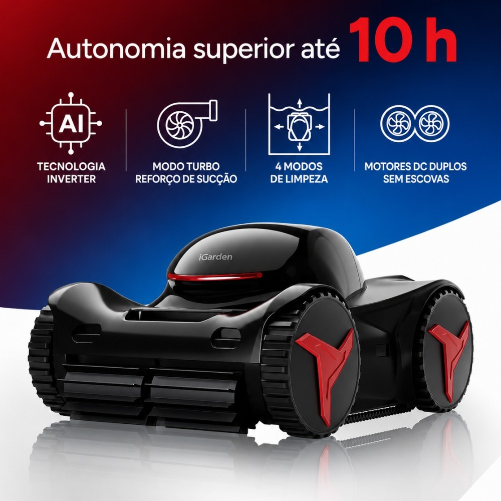 Aspirador Automático Elétrico iGarden M1-50