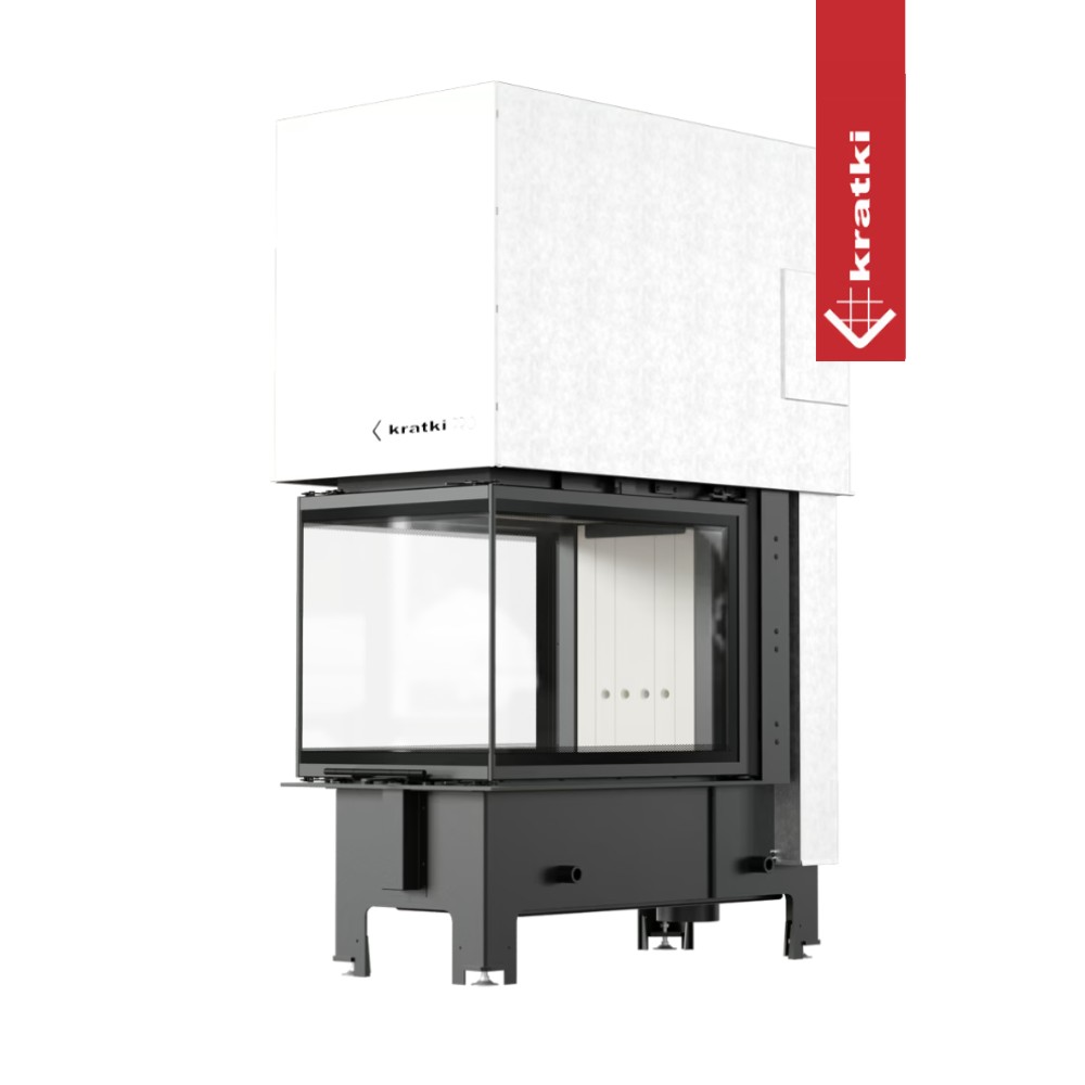 Recuperador a Lenha Ar 3 Faces Kratki Regnor 500/700 Ø200 8Kw