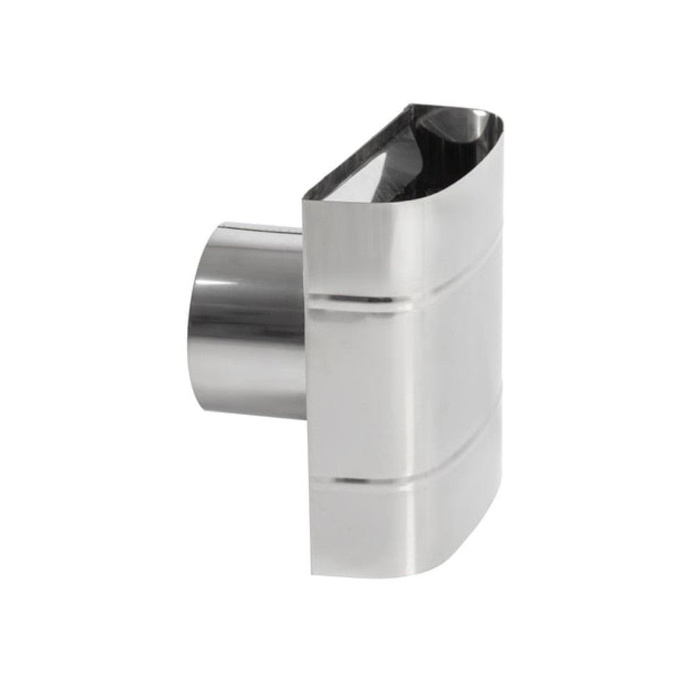 Defletor Fachada Inox Ø120 0.4mm