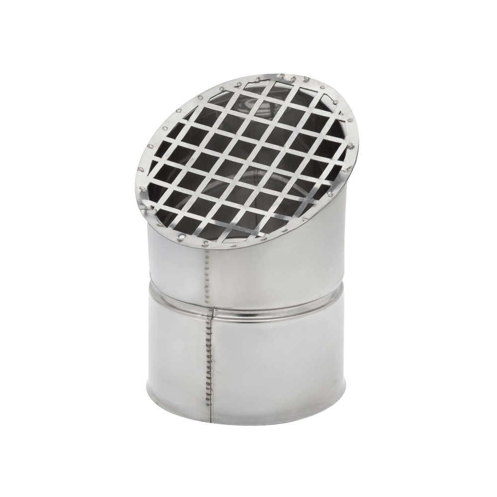 Chapéu Bico de Pato Inox Ø150 0.4mm