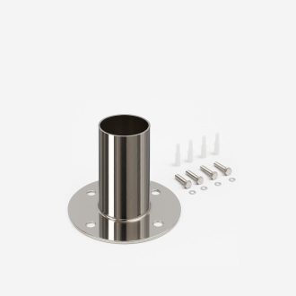 Flange para Fixação de Escada de Piscina em Inox