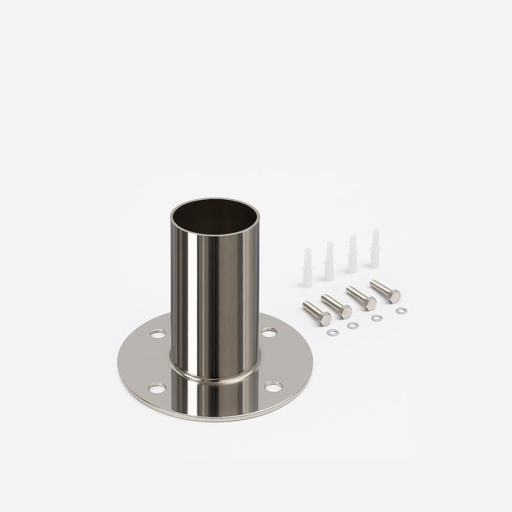 Flange para Fixação de Escada de Piscina em Inox