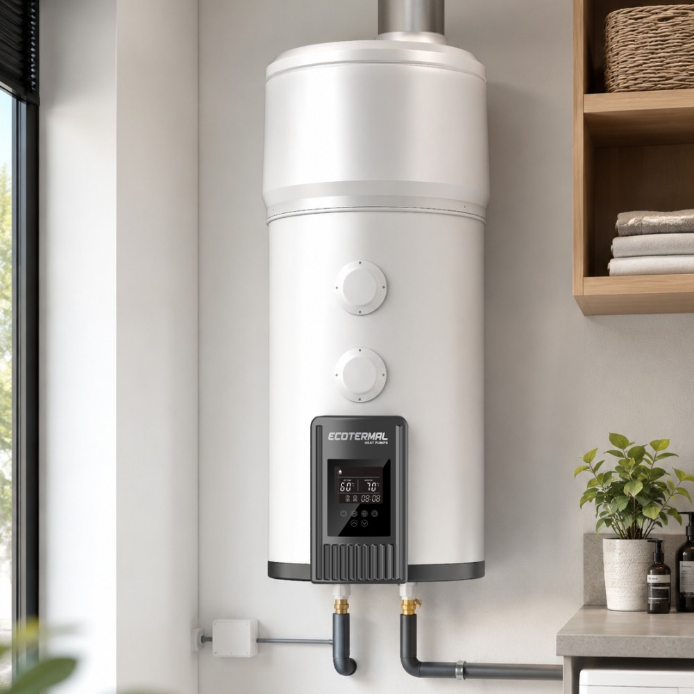 Bomba de Calor AQS Ecotermal ETOP 100L Mural R290