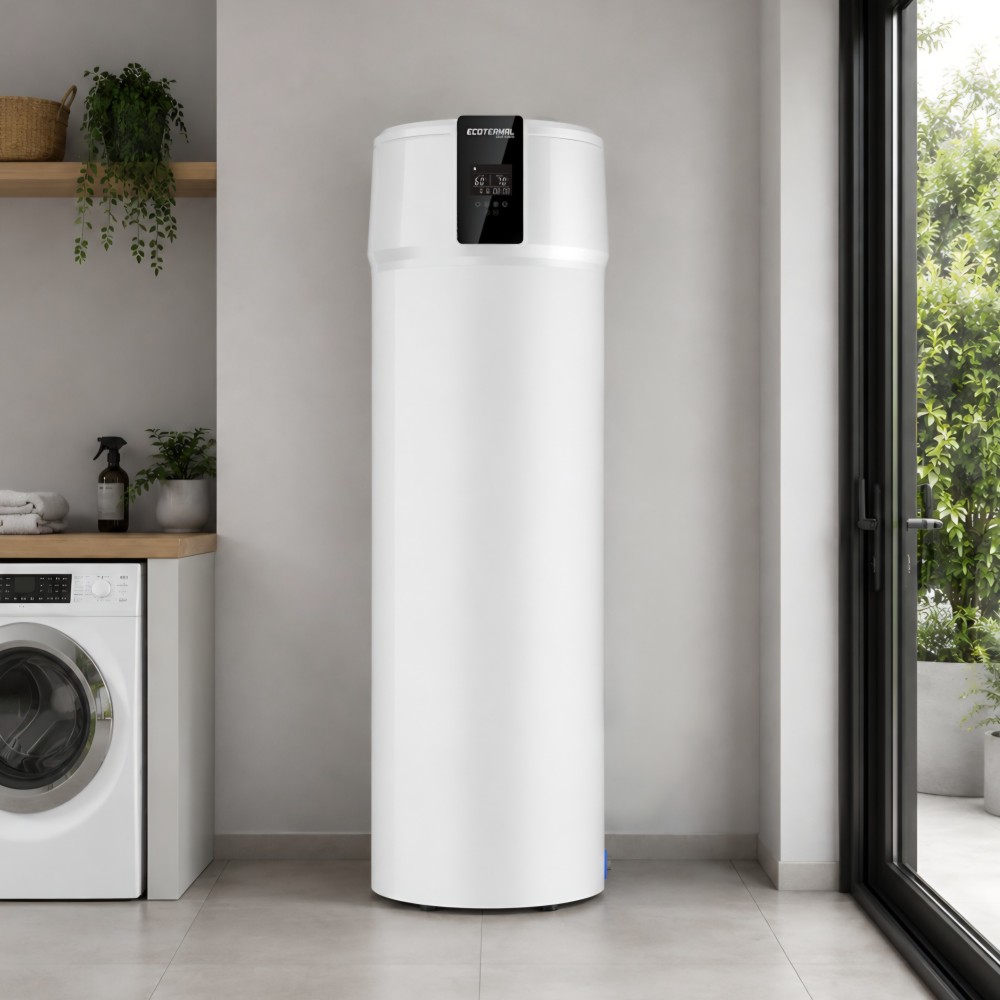 Bomba de Calor AQS Ecotermal ETOP 500L com 1 Serpentina R134a