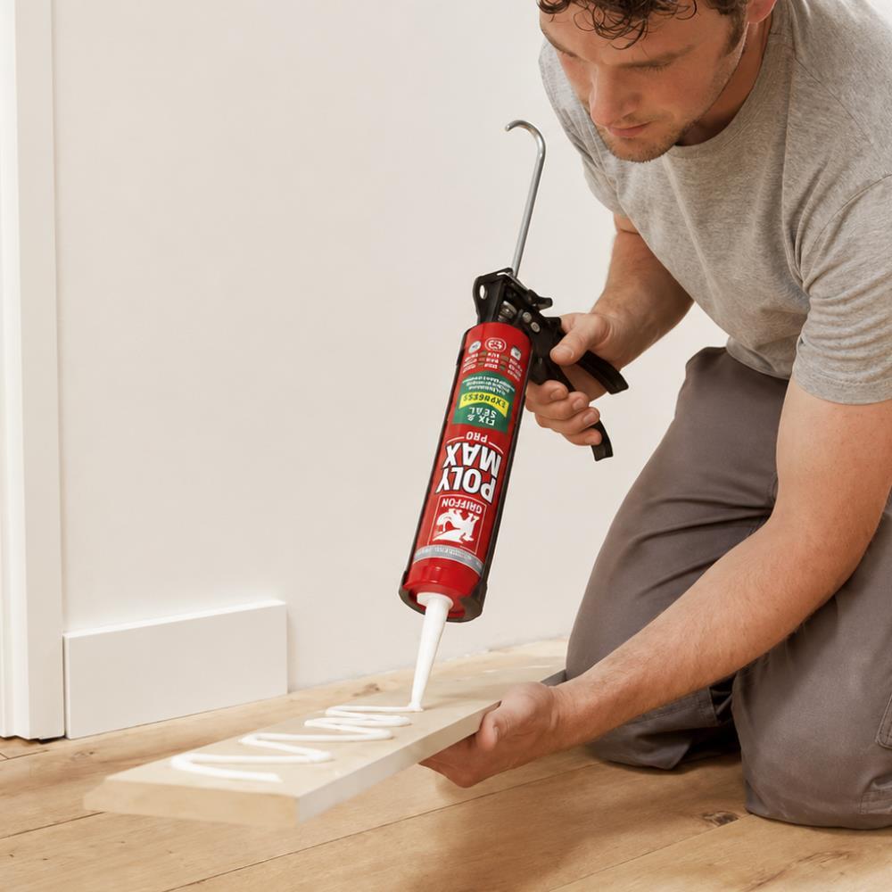 Poly Max Fix & Seal Branco 425g