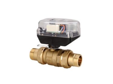 Válvula Motorizada de 2 Vias 1” com Microinterruptor e Uniões 230 V