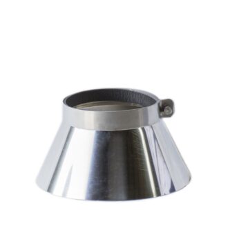 Colarinho Inox para Passagem de Telhado Ø80