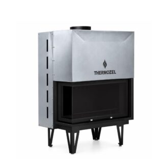 Recuperador de Calor a Lenha 19 kW Thermozel Block Aero 900 Canto Esquerdo Guilhotina